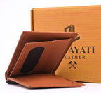 Croc-Texture Leather Wallet