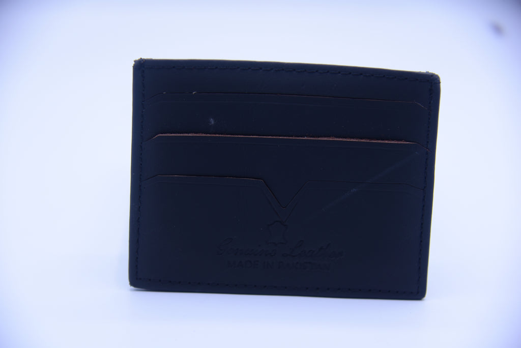 Premium Leather Pocket Card Holder