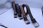 Stitched Classic Full-Grain Leather Belt