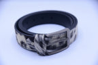 Premium Hair-On Hide Leather Belt