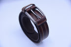 Stitched Classic Full-Grain Leather Belt