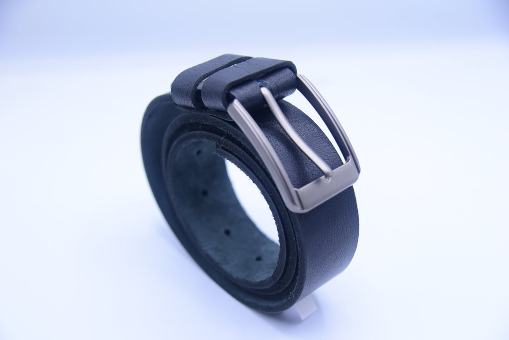 Heritage Textured Full-Grain Leather Belt