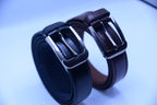 Double Stitch Leather Belt
