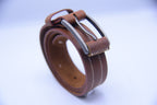 Stitched Classic Full-Grain Leather Belt
