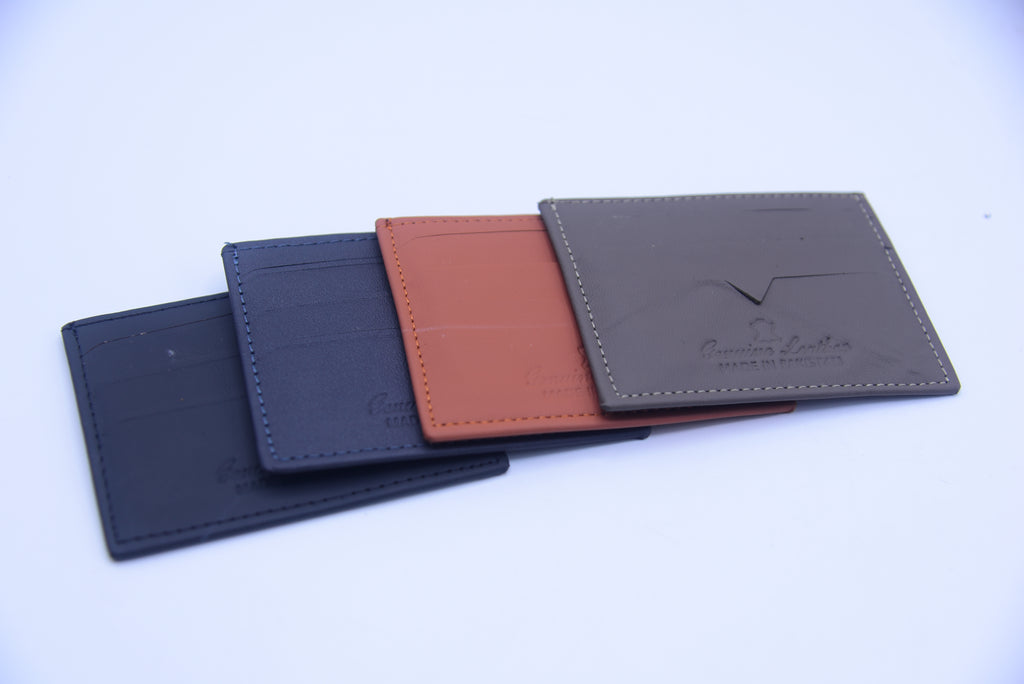 Premium Leather Pocket Card Holder