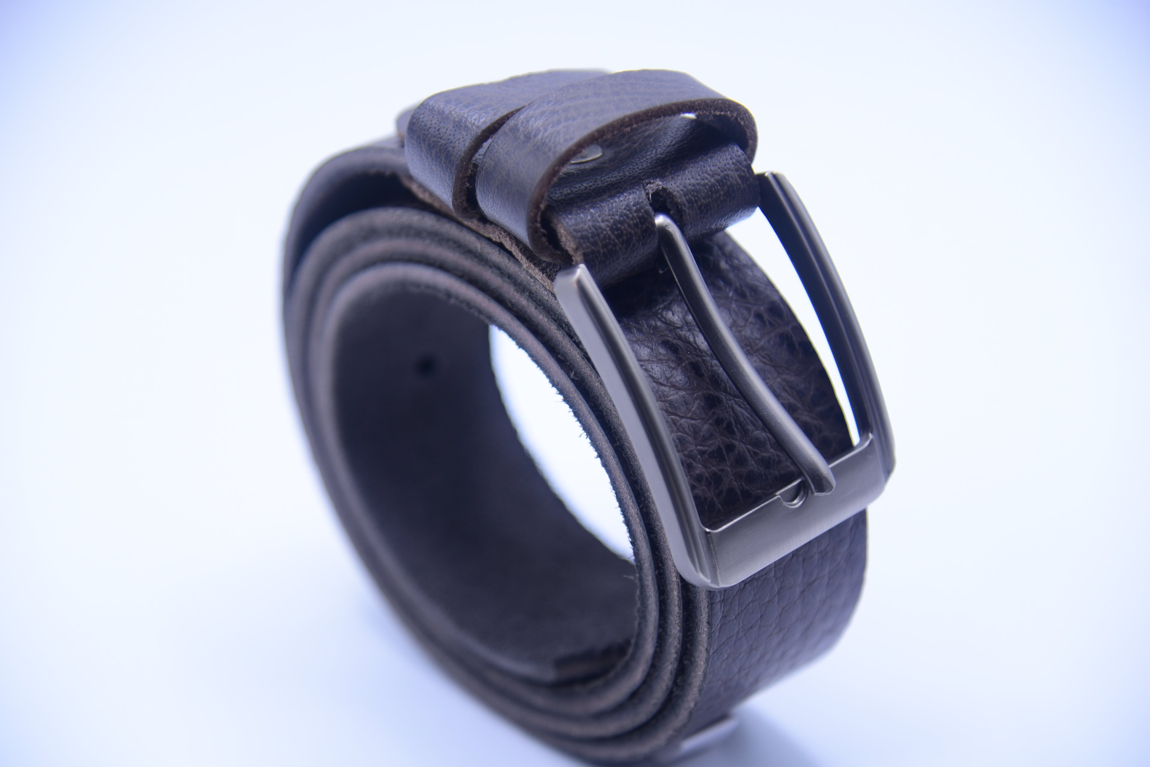 Heritage Textured Full-Grain Leather Belt