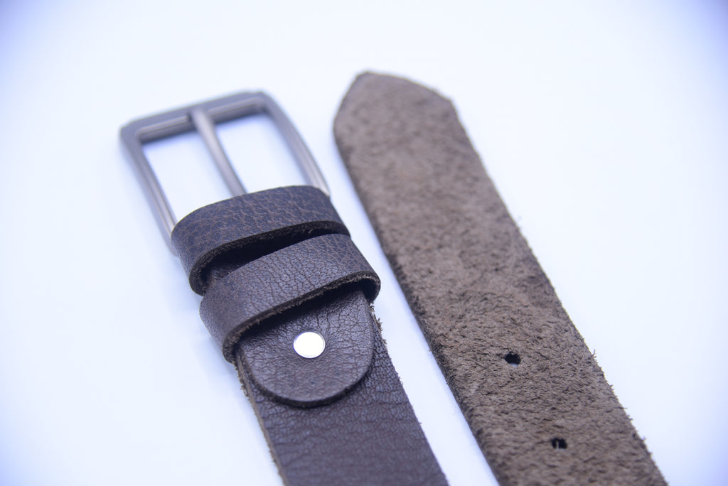 Heritage Textured Full-Grain Leather Belt