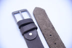 Heritage Textured Full-Grain Leather Belt