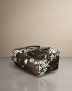 Premium Hair-On Leather Backpack