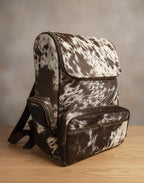 Premium Hair-On Leather Backpack