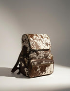 Premium Hair-On Leather Backpack